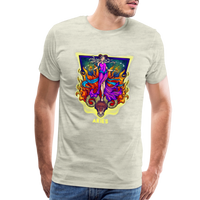 Thumbnail for Men's Psychedelic Premium T-Shirt - heather oatmeal