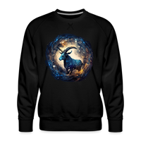 Thumbnail for Men’s Mythical Capricorn Premium Sweatshirt - black