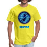 Thumbnail for Men's Stellar Pisces Classic T-Shirt - yellow