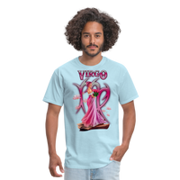 Thumbnail for Men's Astral Virgo Classic T-Shirt - powder blue