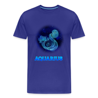 Thumbnail for Men's Aquarius Premium T-Shirt - royal blue