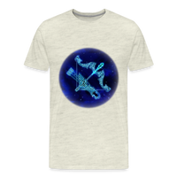 Thumbnail for Men's Sagittarius Premium T-Shirt - heather oatmeal