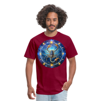 Thumbnail for Men's Symbol Scorpio Classic T-Shirt - burgundy