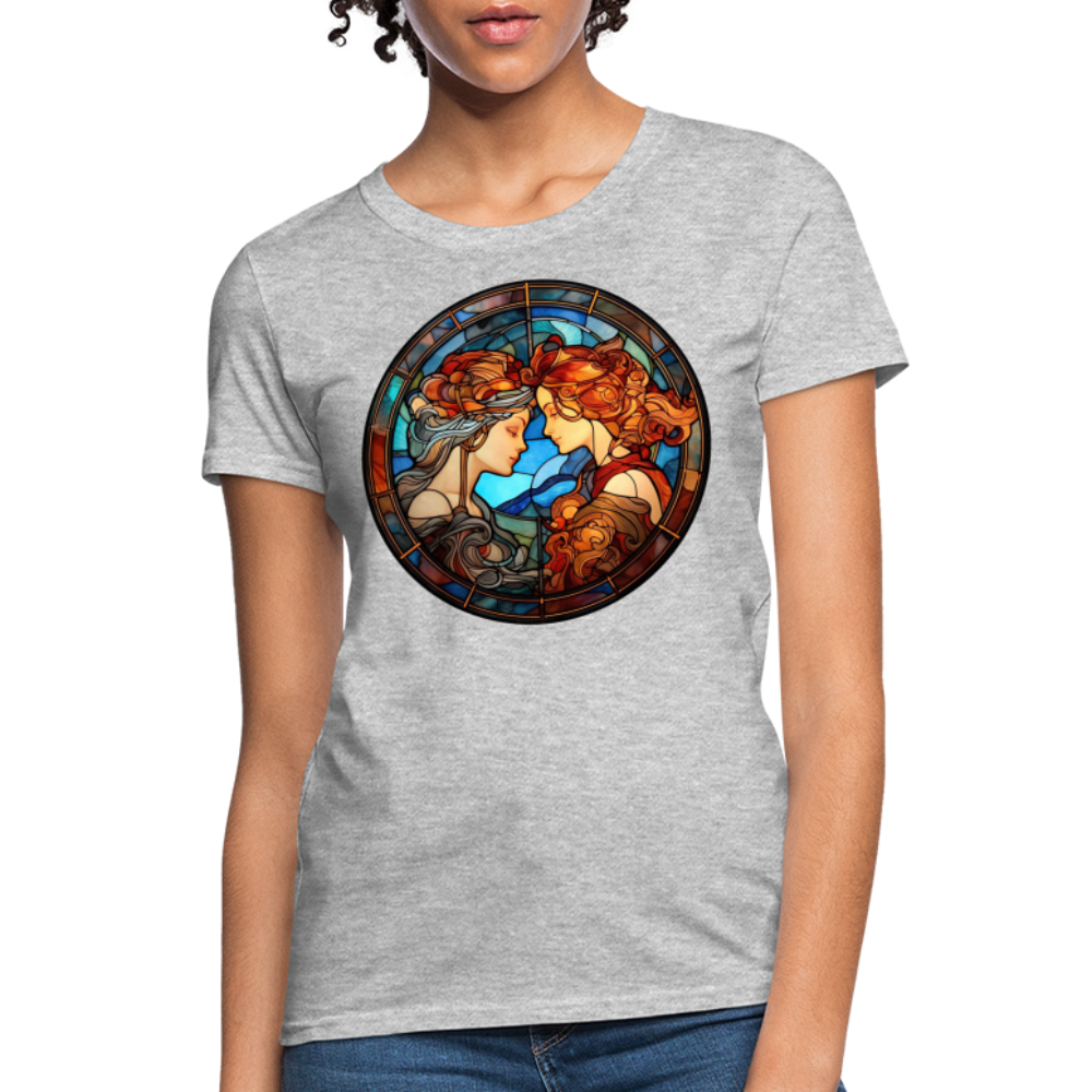 Women's Mosaic Gemini T-Shirt - heather gray