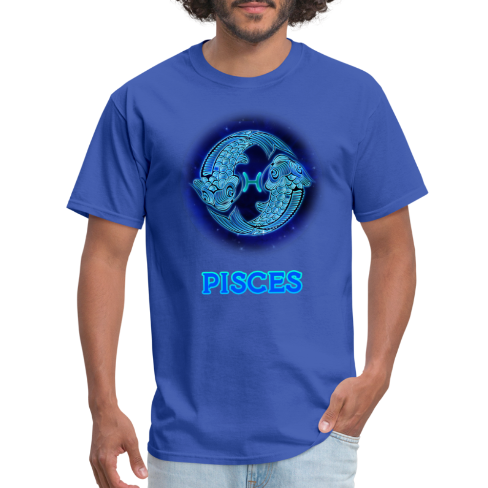 Men's Stellar Pisces Classic T-Shirt - royal blue