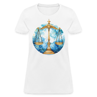 Thumbnail for Women's Mythical Libra T-Shirt - white