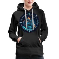 Thumbnail for Women’s Magic Sagittarius Premium Hoodie - black