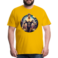 Thumbnail for Men's Mythical Libra Premium T-Shirt - sun yellow