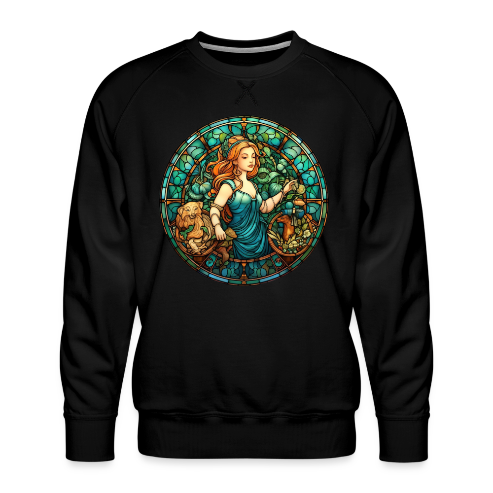 Men’s Mosaic Virgo Premium Sweatshirt - black