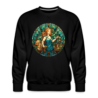 Thumbnail for Men’s Mosaic Virgo Premium Sweatshirt - black