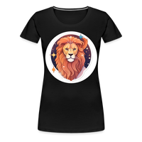 Thumbnail for Women's Symbol Leo Premium T-Shirt - black