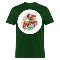 Thumbnail for Men's Symbol Sagittarius Classic T-Shirt - forest green