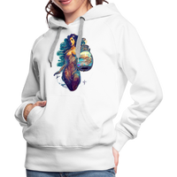 Thumbnail for Women’s Mythical Aquarius Premium Hoodie - white