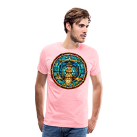 Thumbnail for Men's Mosaic Libra Premium T-Shirt - pink