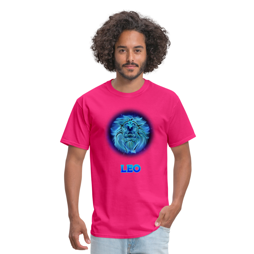 Men's Stellar Leo Classic T-Shirt - fuchsia