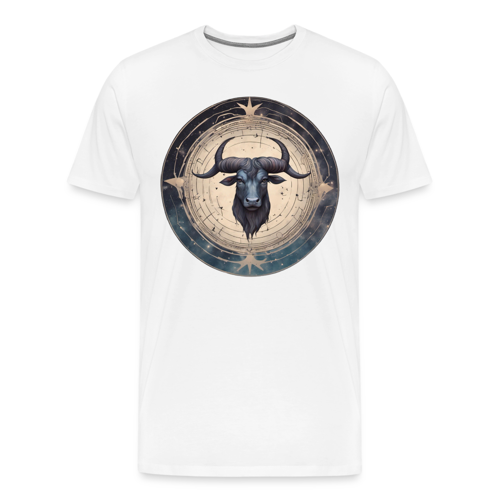 Men's Mythical Taurus Premium T-Shirt - white