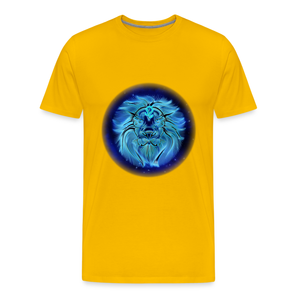 Men's Leo Premium T-Shirt - sun yellow