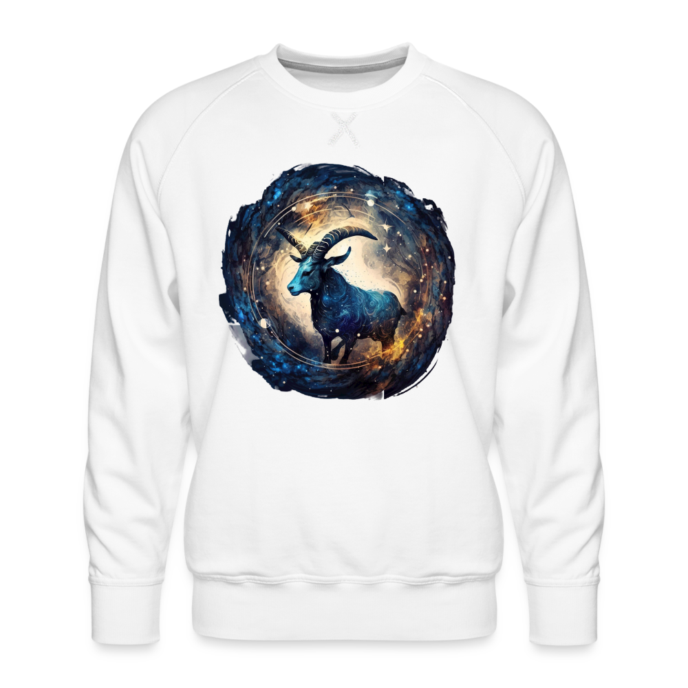 Men’s Mythical Capricorn Premium Sweatshirt - white