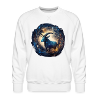 Thumbnail for Men’s Mythical Capricorn Premium Sweatshirt - white