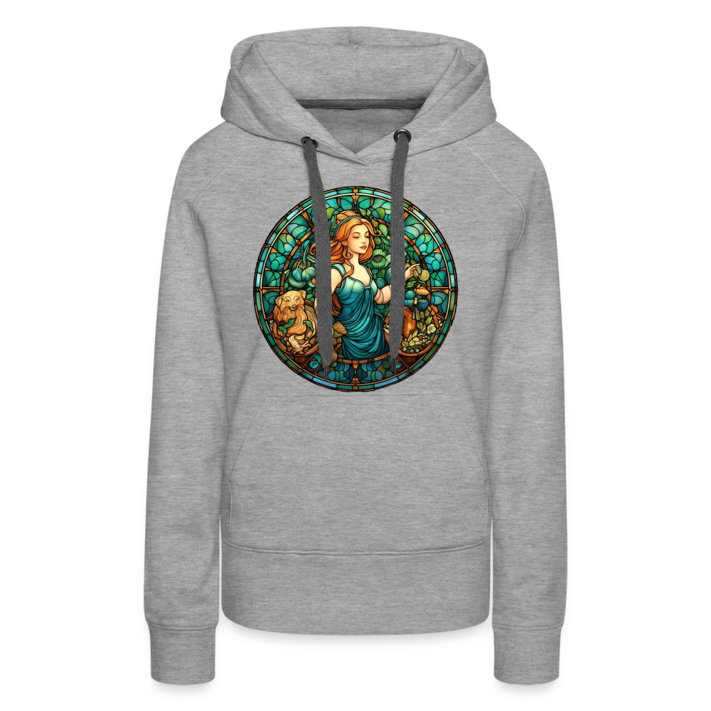 Women’s Mosaic Virgo Premium Hoodie - heather grey