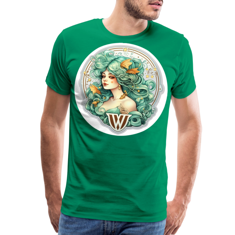 Men's Symbol Virgo Premium T-Shirt - kelly green