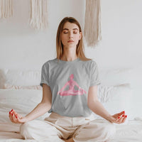 Thumbnail for Yoga Meditation Pose Print T-Shirt