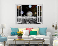 Thumbnail for 3D Window Wall Decals - Removable Vinyl Stickers