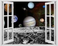 Thumbnail for 3D Window Wall Decals - Removable Vinyl Stickers