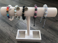 Thumbnail for Black Beaded Yoga Bracelets - with Spiritual Charms