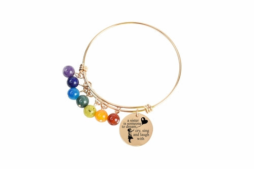 Genuine Chakra Inspirational Bangles