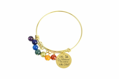 Genuine Chakra Inspirational Bangles