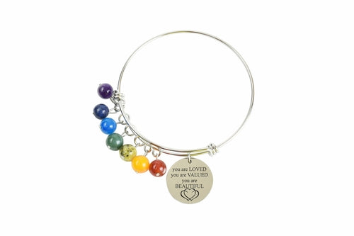 Genuine Chakra Inspirational Bangles