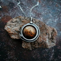 Thumbnail for Mars and Moons Pendant Necklace