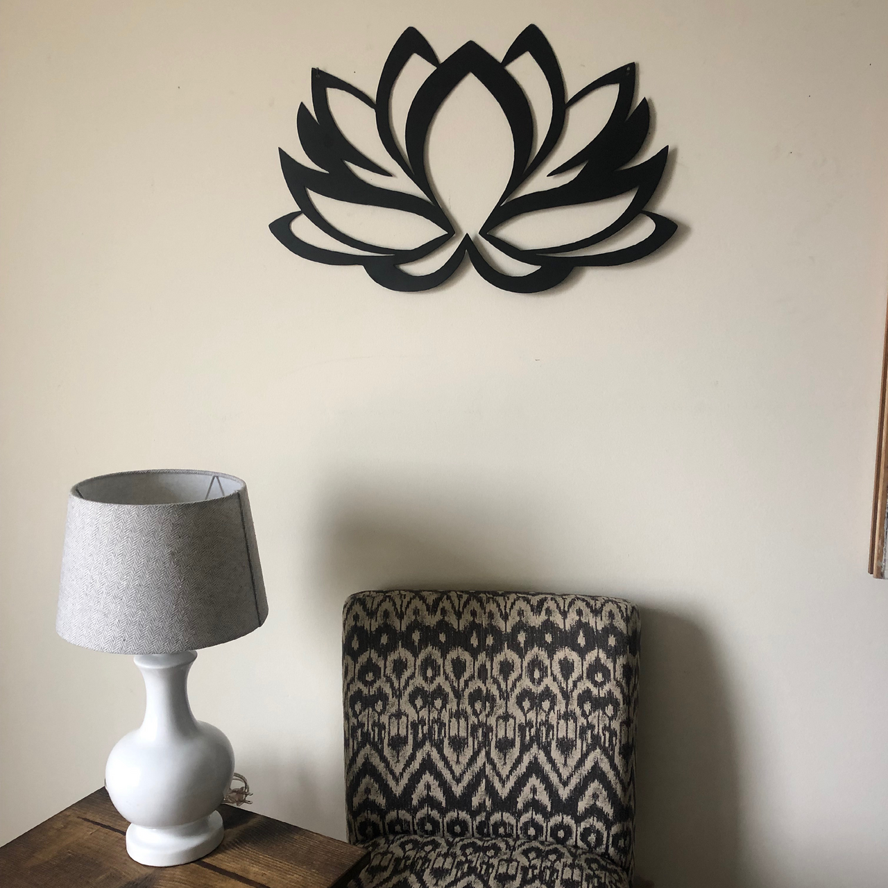 Lotus Flower - Metal Wall Art