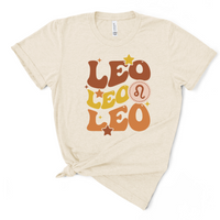 Thumbnail for Retro Leo Graphic Tee