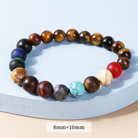 Thumbnail for Eight Planets Bead Bracelet Natural Stone Men Women Universe Seven Chakra Bangle Yoga Energy Galaxy Solar Wristband Jewelry