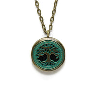 Thumbnail for Tree of Life Oil Diffuser Necklace