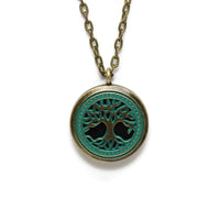 Thumbnail for Tree of Life Oil Diffuser Necklace