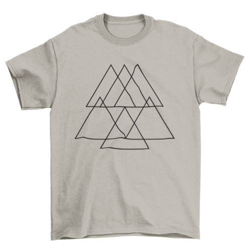 Abstract Pyramid T-Shirt