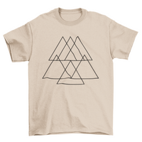 Thumbnail for Abstract Pyramid T-Shirt