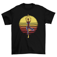 Thumbnail for Yoga Sunset T-Shirt