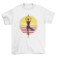 Thumbnail for Yoga Sunset T-Shirt