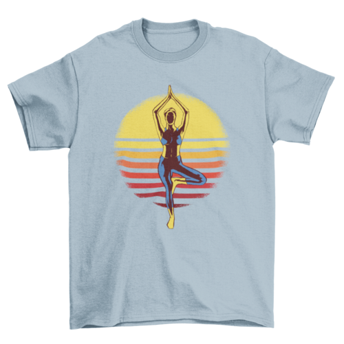 Yoga Sunset T-Shirt