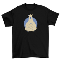 Thumbnail for Llama Meditating T-Shirt