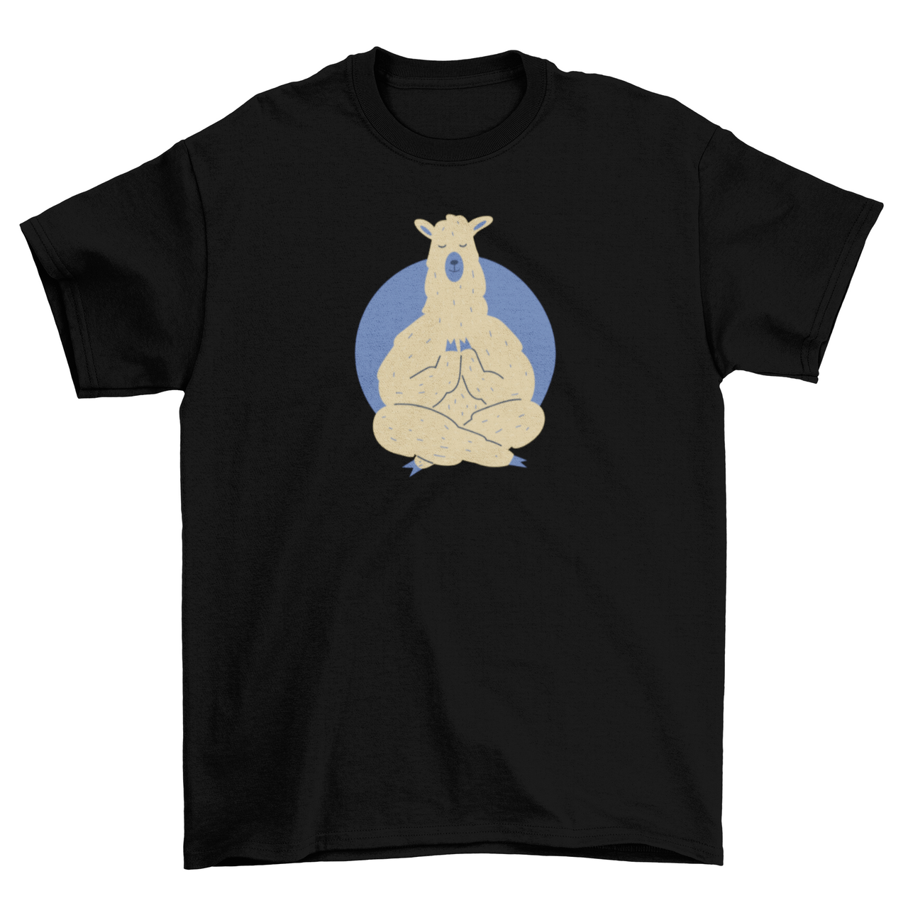 Llama Meditating T-Shirt