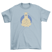 Thumbnail for Llama Meditating T-Shirt