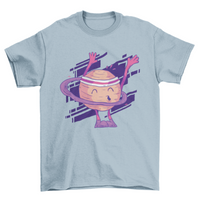 Thumbnail for Astronomy T-Shirt -  Abstract Saturn Hula Hooping Rings