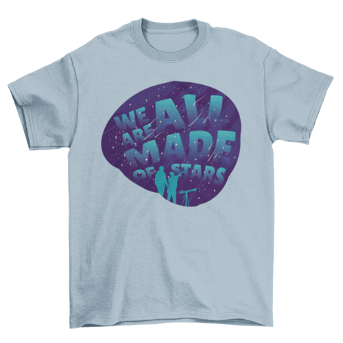 Stargazing Lettering T-shirt