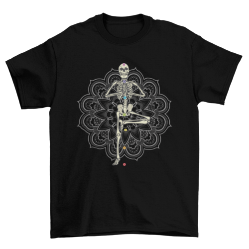 Yoga Skeleton T-Shirt