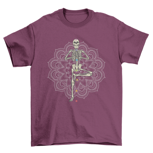 Yoga Skeleton T-Shirt